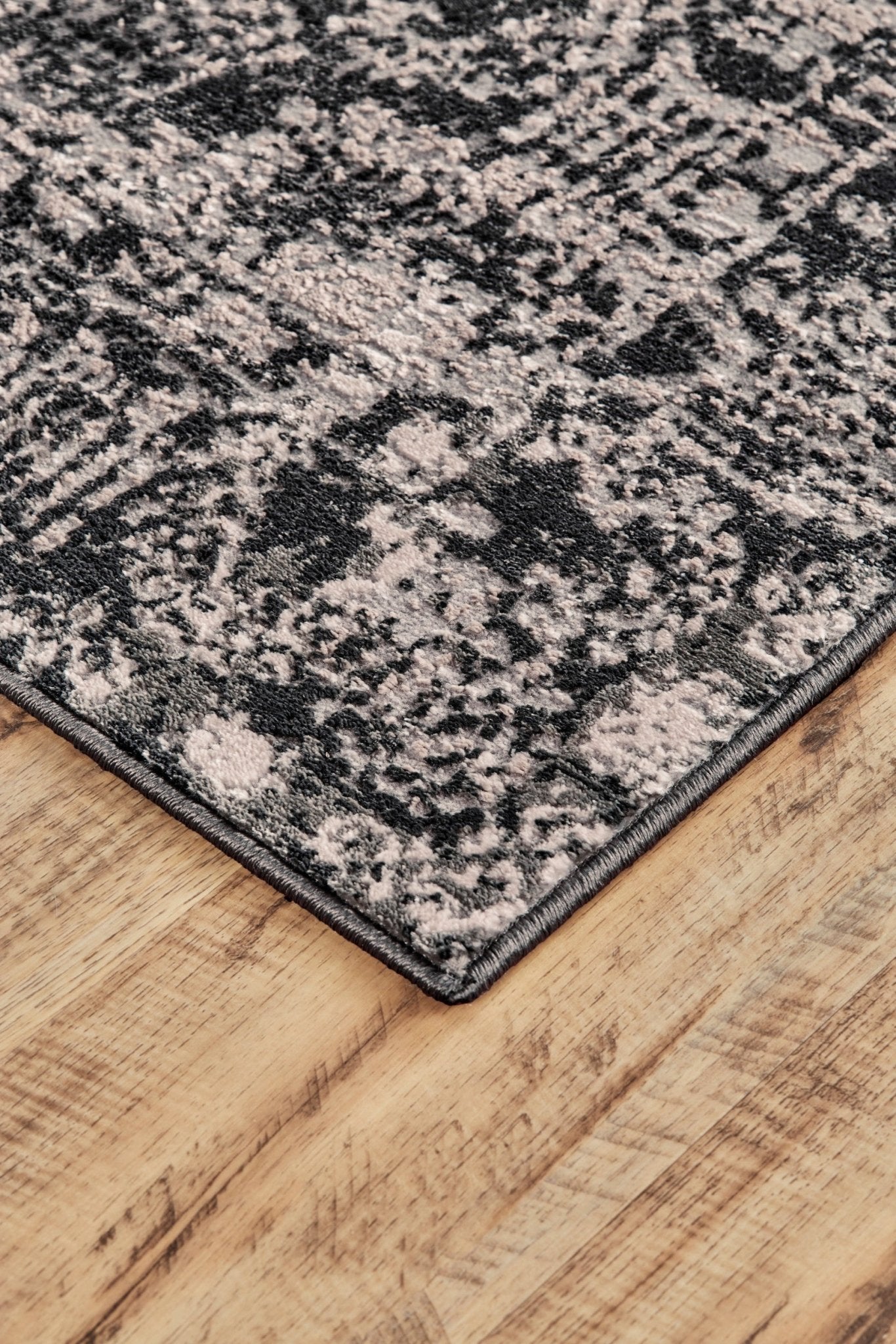 Feizy Prasad 3680F Charcoal Gray Modern/Industrial Rug - Rugs - Feizy - Atlanta Designer Rugs