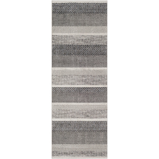 Surya Nepali NPI-2303 Black Modern  Rug