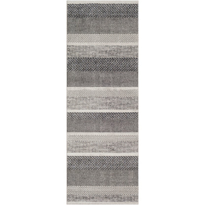Surya Nepali NPI-2303 Black Modern  Rug
