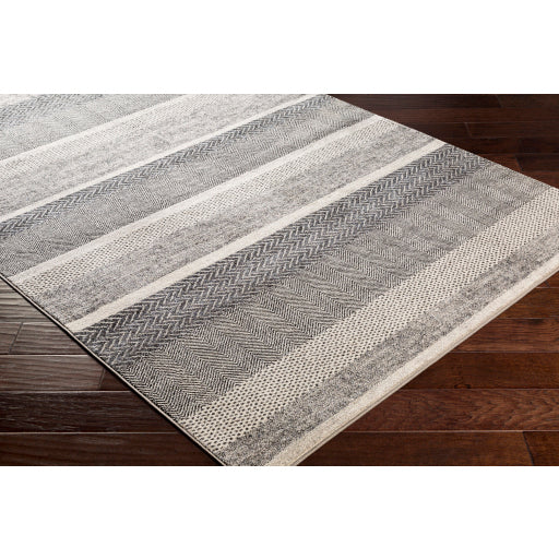 Surya Nepali NPI-2303 Black Modern  Rug