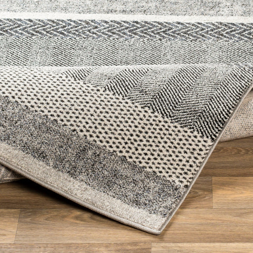 Surya Nepali NPI-2303 Black Modern  Rug