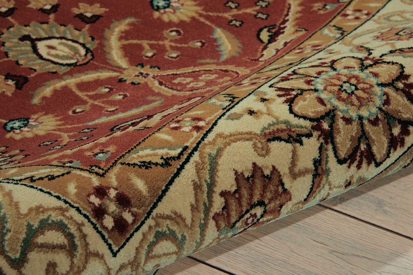 Nourison Home Persian Crown  Brick  Traditional