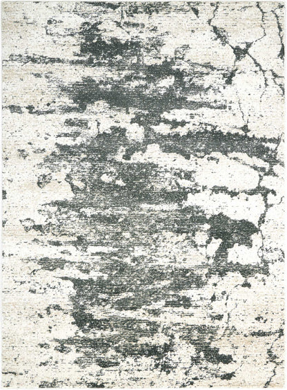 Nourison Home Maxell MAE07 Ivory Grey Contemporary Power-loomed Rugs