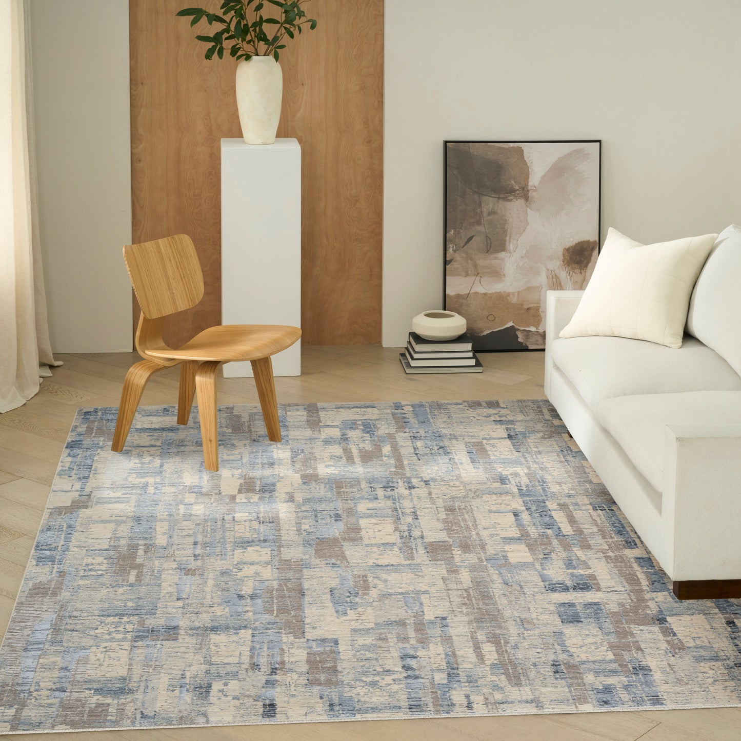 Calvin Klein CK089 Drift  Blue Beige  Contemporary