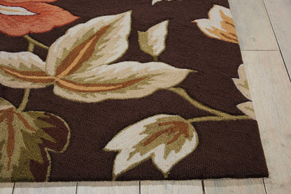 Nourison Home Fantasy  Chocolate  Transitional