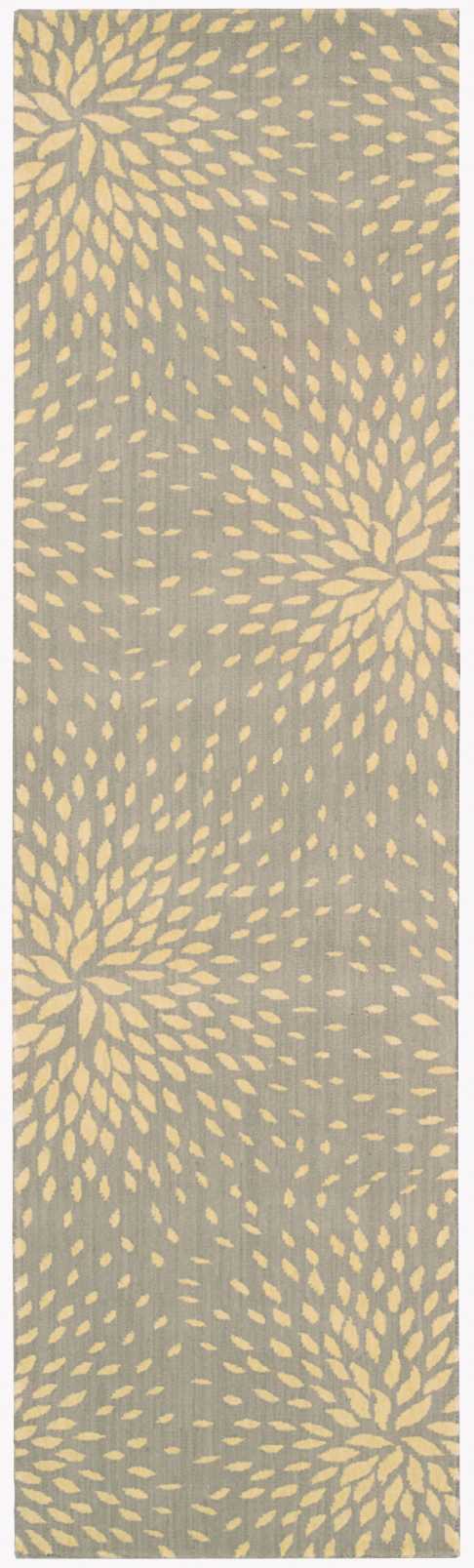 Nourison Home Capri CAP2 Grey Contemporary Loom-woven Rug