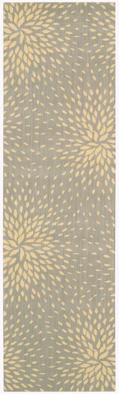 Nourison Home Capri CAP2 Grey Contemporary Loom-woven Rug