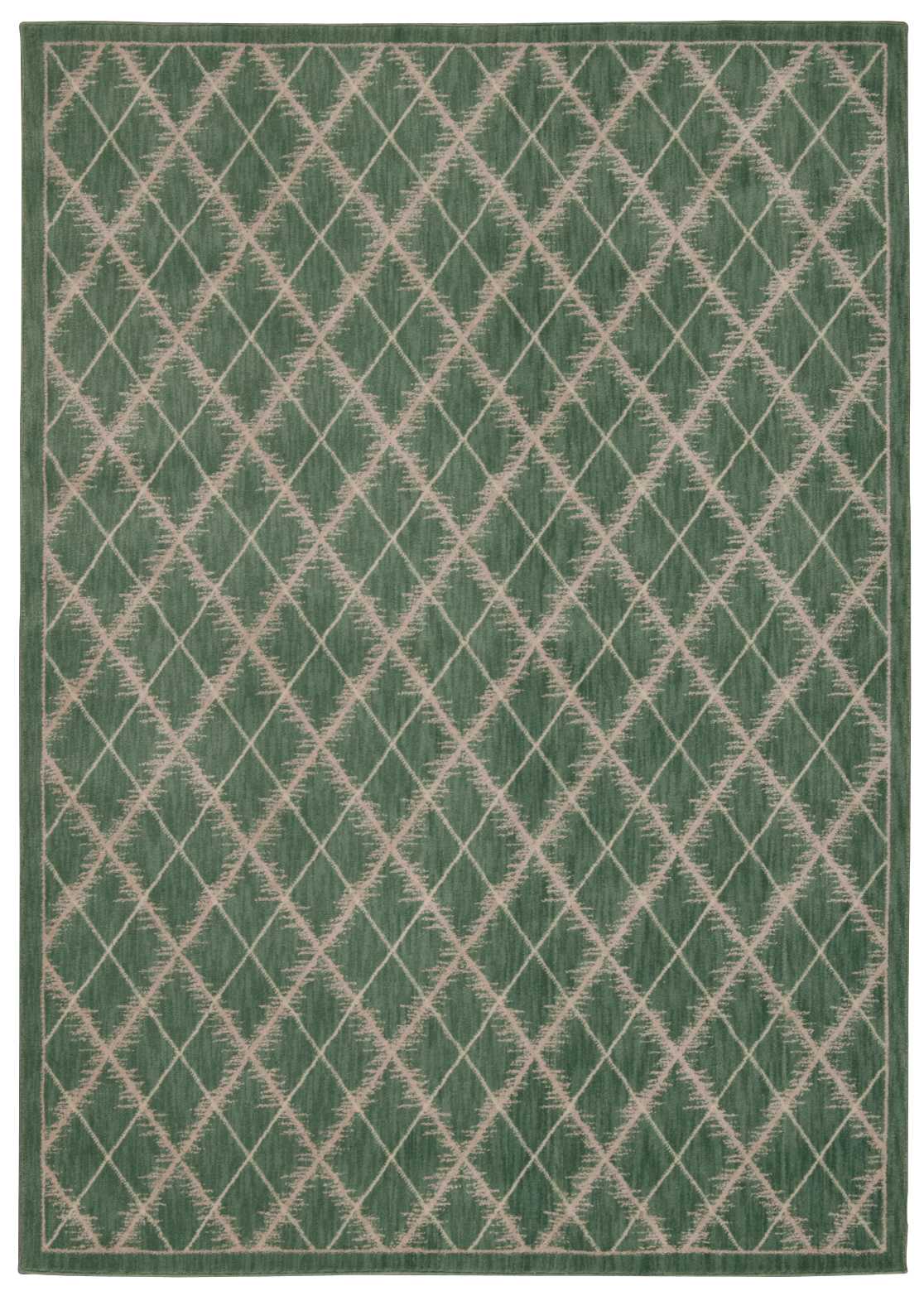 Nourison Home Tranquility TNQ01 Light Green Transitional Power-loomed Rug