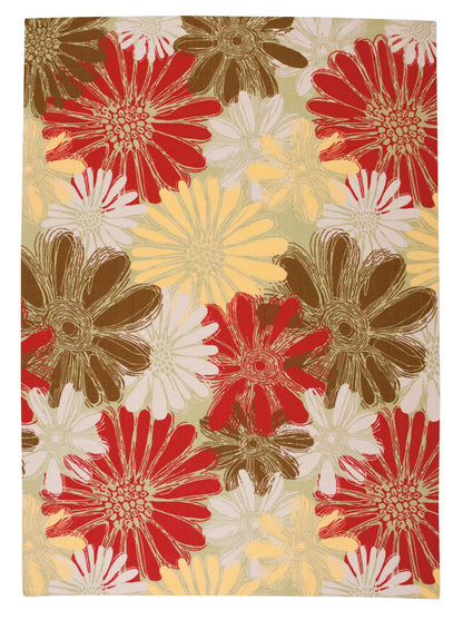 Nourison Home Home & Garden RS022 Green Contemporary Power-loomed Rug