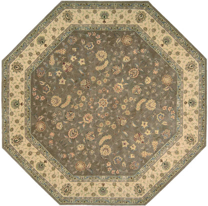 Nourison Home Nourison 2000 2003 Olive Traditional Tufted Rug
