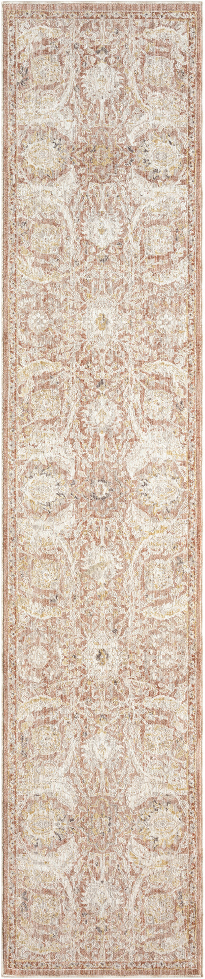Nourison Home Antique Fusion ANF03 Brick Traditional Machine Woven Rug