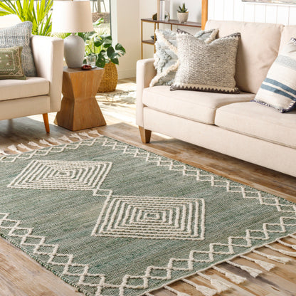 Surya Norwood NWD-2305 Medium Green Global  Rug