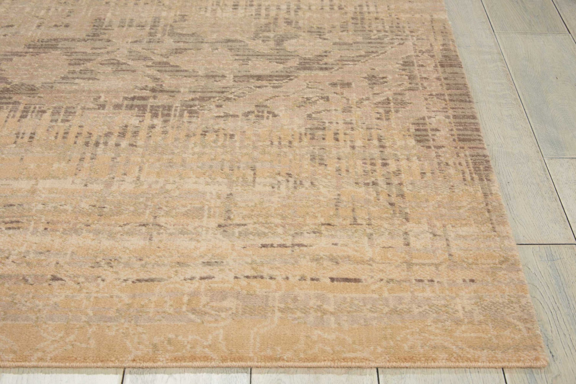 Nourison Home Silk Elements  Beige  Traditional