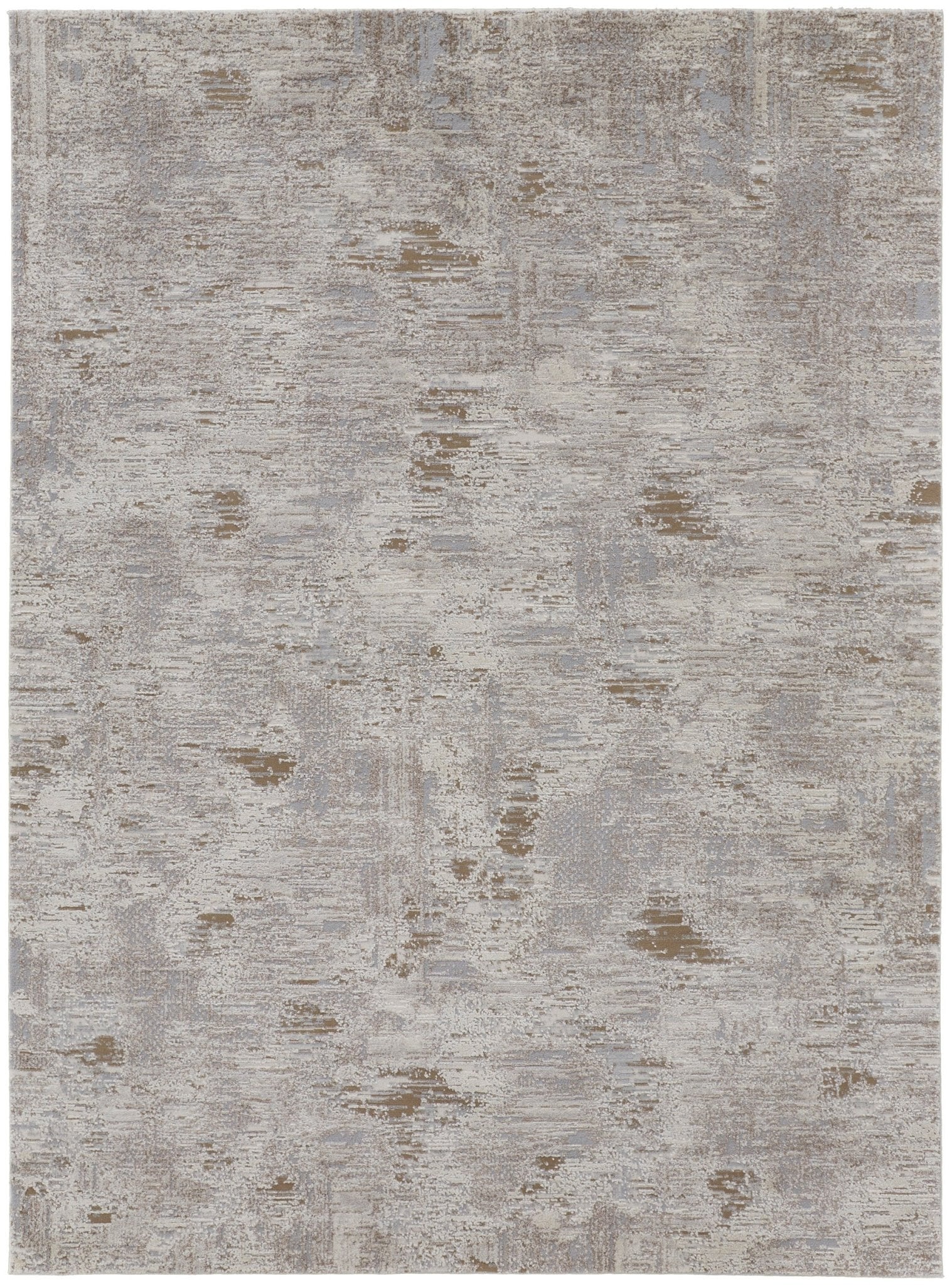Feizy Vancouver 39FHF Ivory Gray Modern/Industrial Rug - Rugs - Feizy - Atlanta Designer Rugs