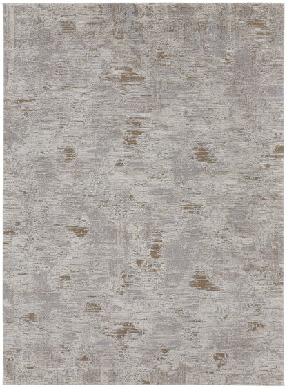 Feizy Vancouver 39FHF Ivory Gray Modern/Industrial Rug - Rugs - Feizy - Atlanta Designer Rugs
