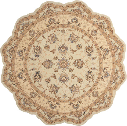 Nourison Home Heritage Hall HE28 Cream Traditional Tufted Rug