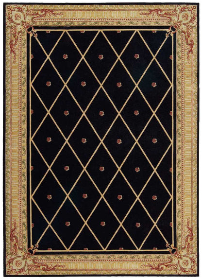 Nourison Home Ashton House  Black  Traditional