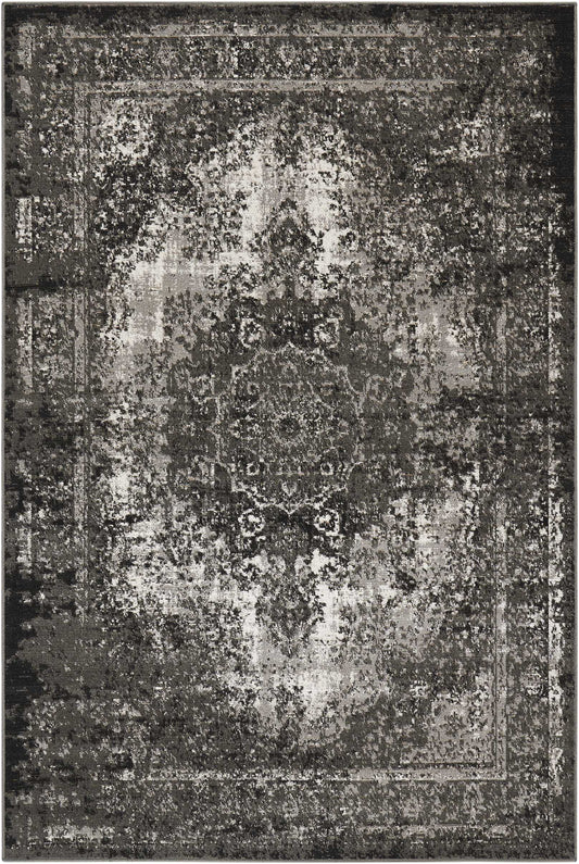 Nourison Home Aria  Charcoal  Traditional
