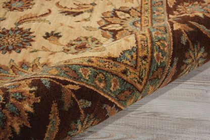 Nourison Home Living Treasures  Beige  Traditional