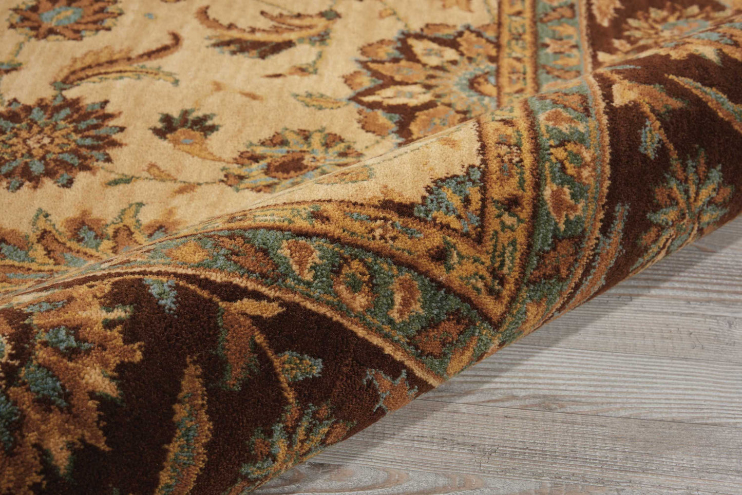 Nourison Home Living Treasures  Beige  Traditional