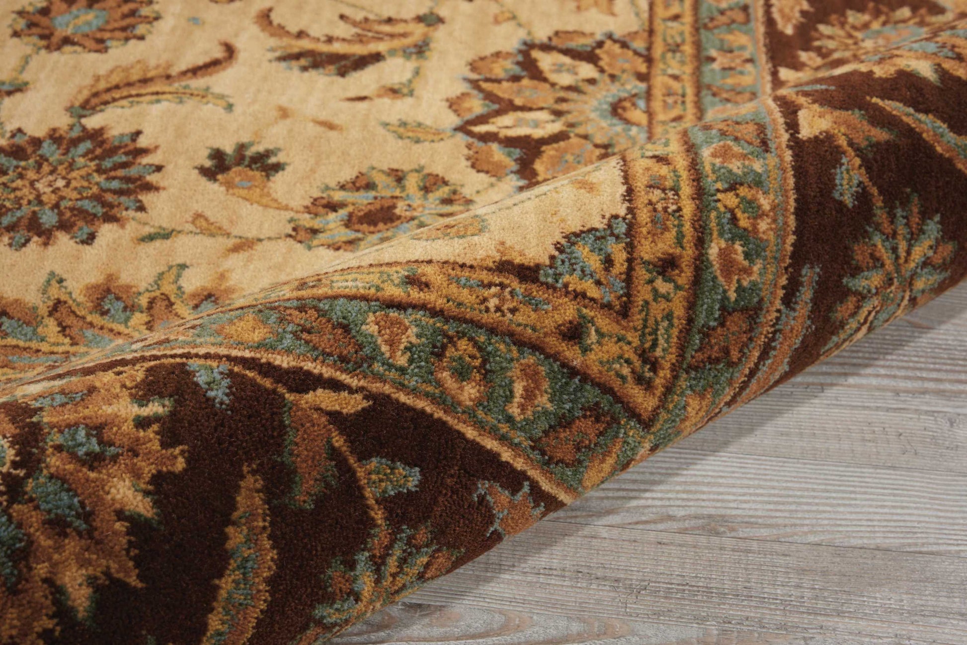 Nourison Home Living Treasures  Beige  Traditional