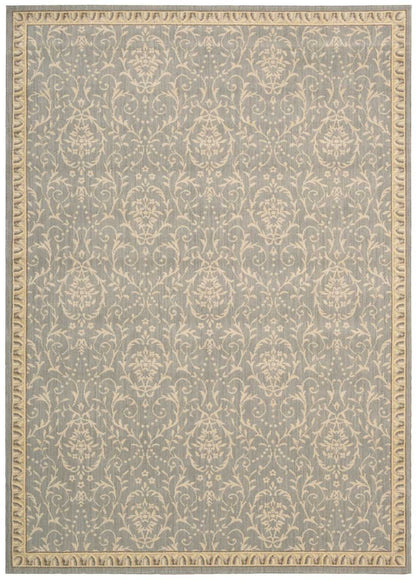 Nourison Home Riviera RI02 Blue Traditional Loomed Rug