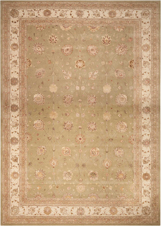 Nourison Home Nourison 3000  Light Green  Traditional