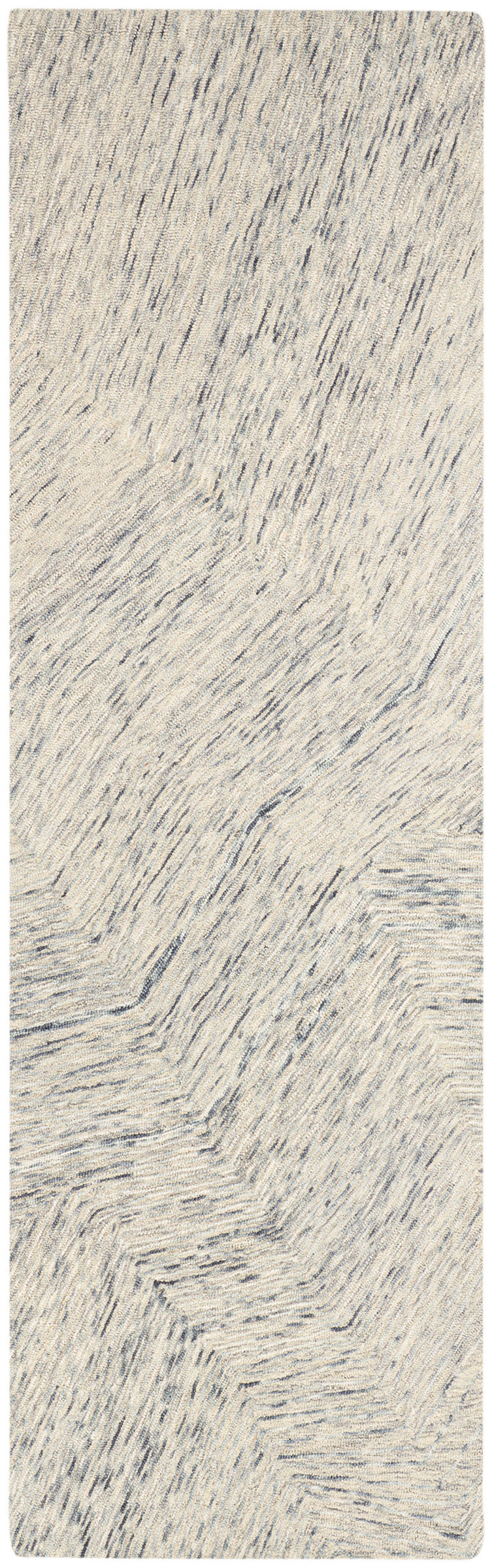 DKNY Pure Angles ANG01 Grey Contemporary Hand Tufted Rug