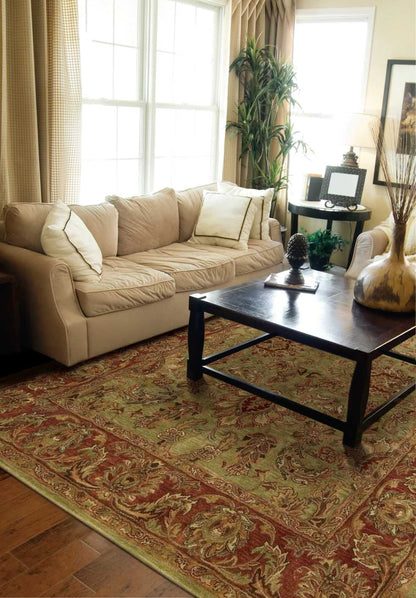 Nourison Home Jaipur  Olive  Traditional