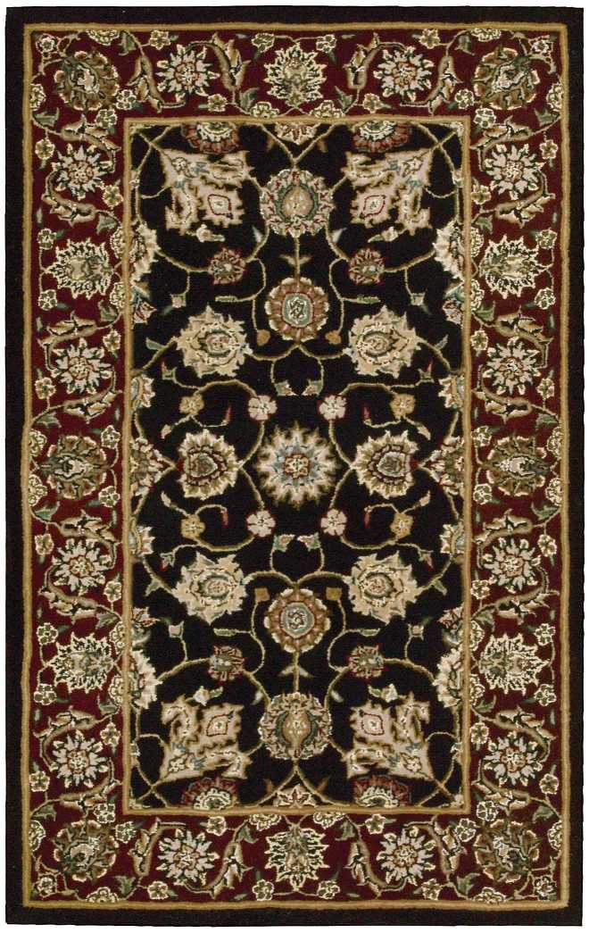Nourison Home Nourison 2000 2017 Black Traditional Tufted Rug