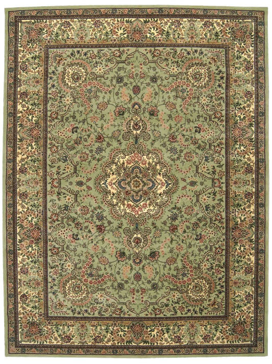 Nourison Home Nourison 2000  Light Green  Traditional