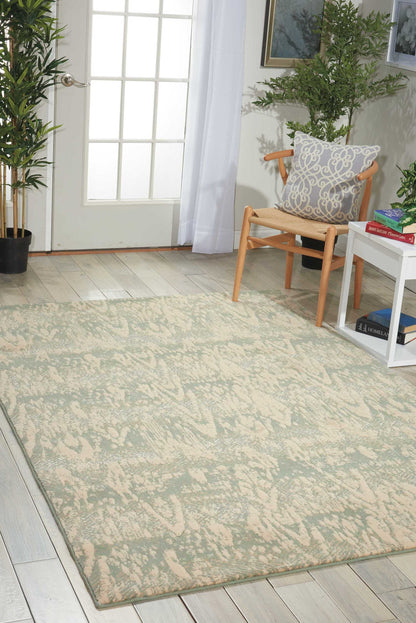 Nourison Home Nepal  Seafoam  Transitional