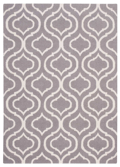 Nourison Home Linear LIN15 Silver Transitional Hooked Rug