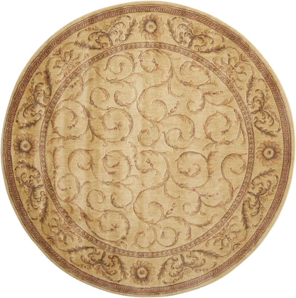 Nourison Home Somerset ST02 Ivory Traditional Power-loomed Rug