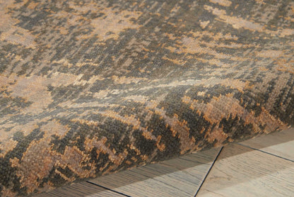 Nourison Home Silken Allure  Slate  Traditional