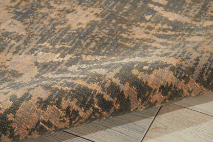 Nourison Home Silken Allure  Slate  Traditional