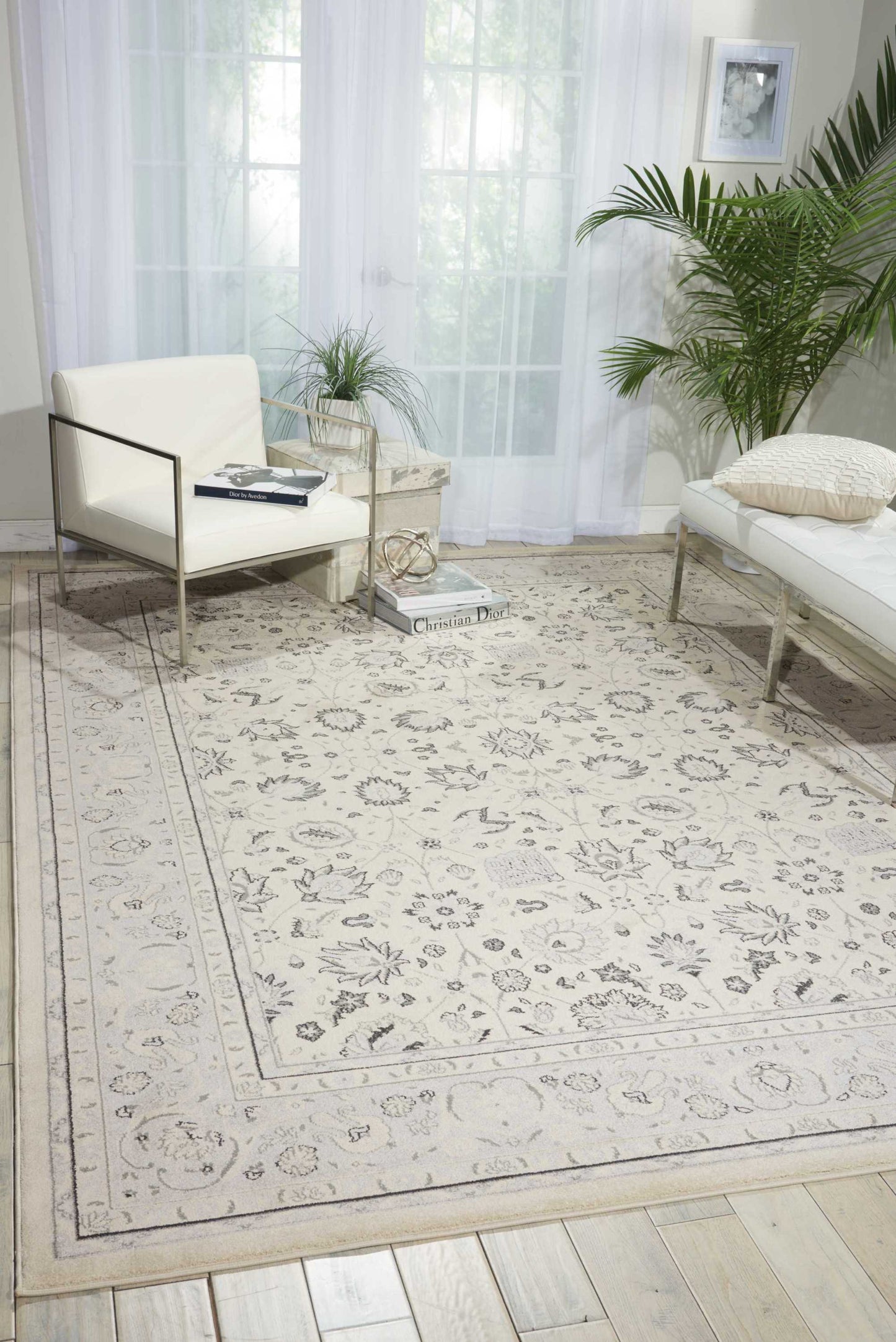Nourison Home Maymana  Ivory  Traditional