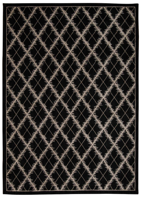 Nourison Home Tranquility  Black  Transitional