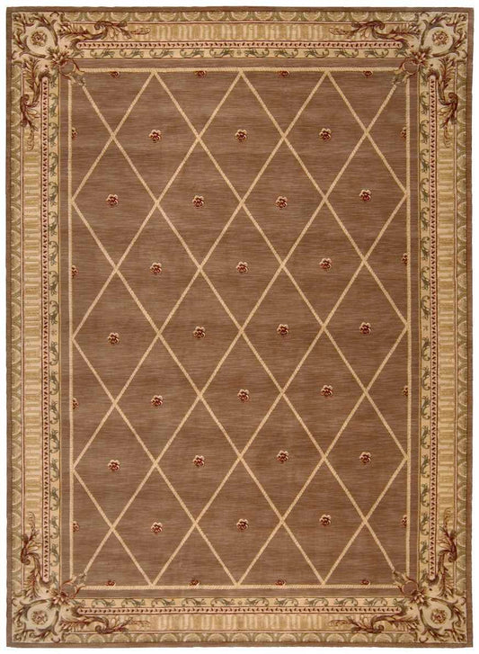 Nourison Home Ashton House  Cocoa  Traditional