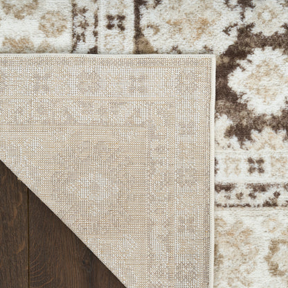 Nourison Home Dekor  Ivory Brown  Traditional