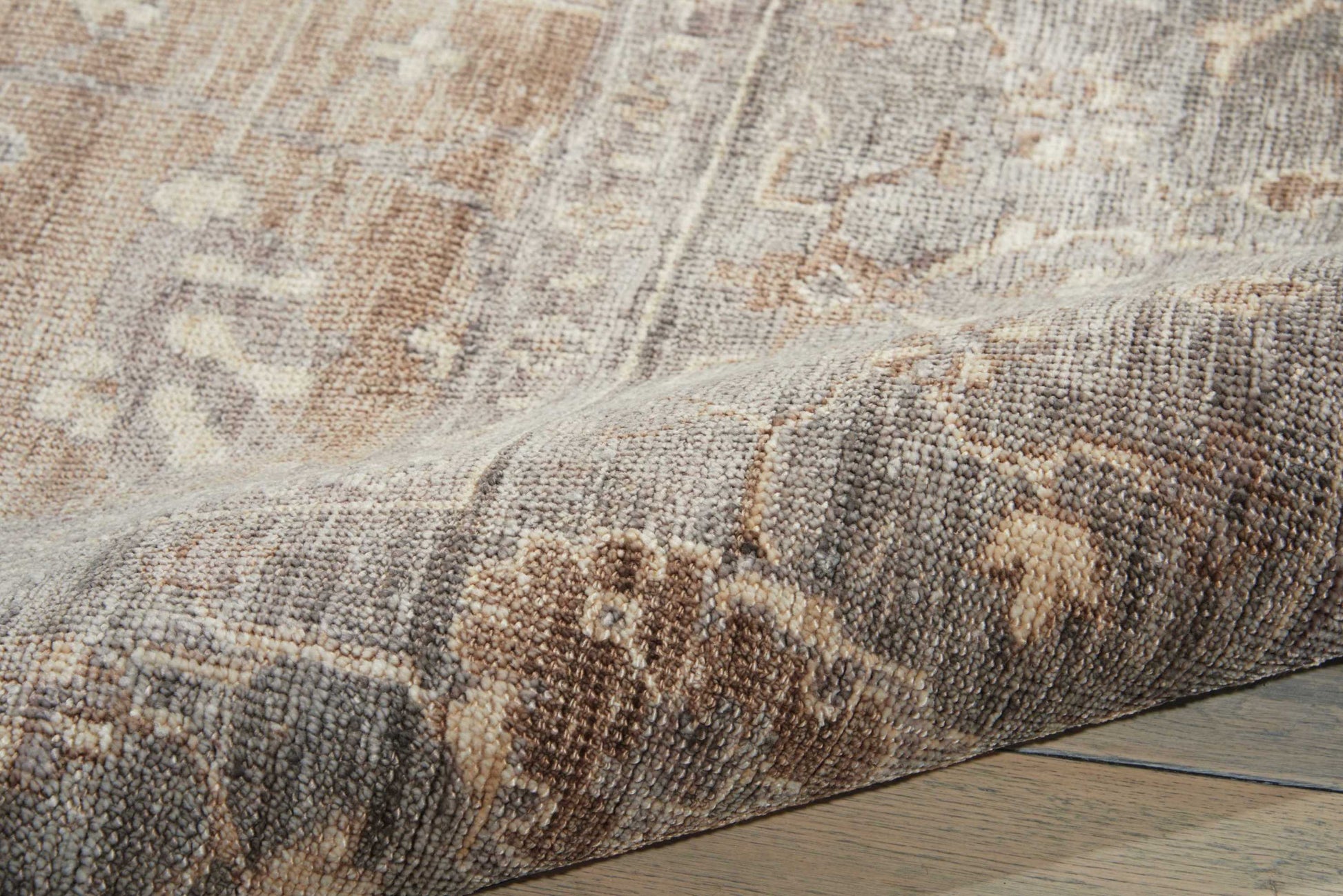 Nourison Home Aldora  Pewter  Traditional