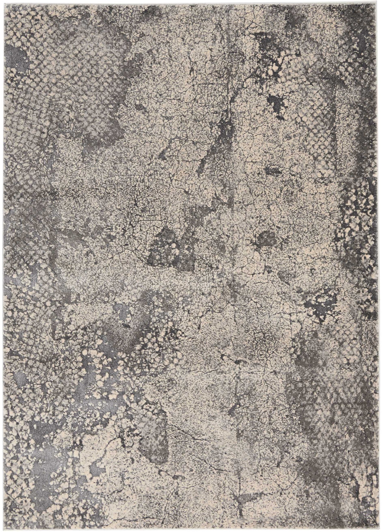 Nourison Home Heritage KI352 Grey Contemporary Power-loomed Rug