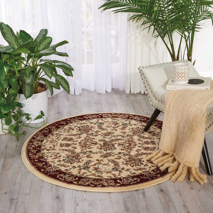 Nourison Home Antiquities  Ivory  Traditional