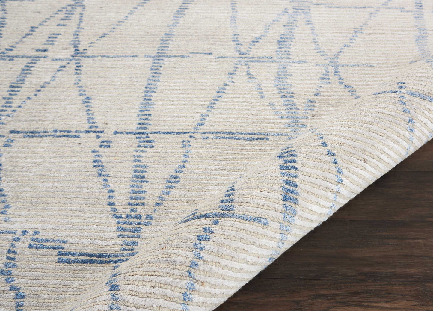 Nourison Home Ellora  Sky  Contemporary