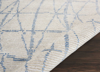 Nourison Home Ellora  Sky  Contemporary