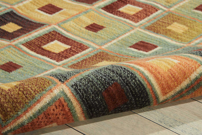 Nourison Home Aristo  Multicolor  Contemporary