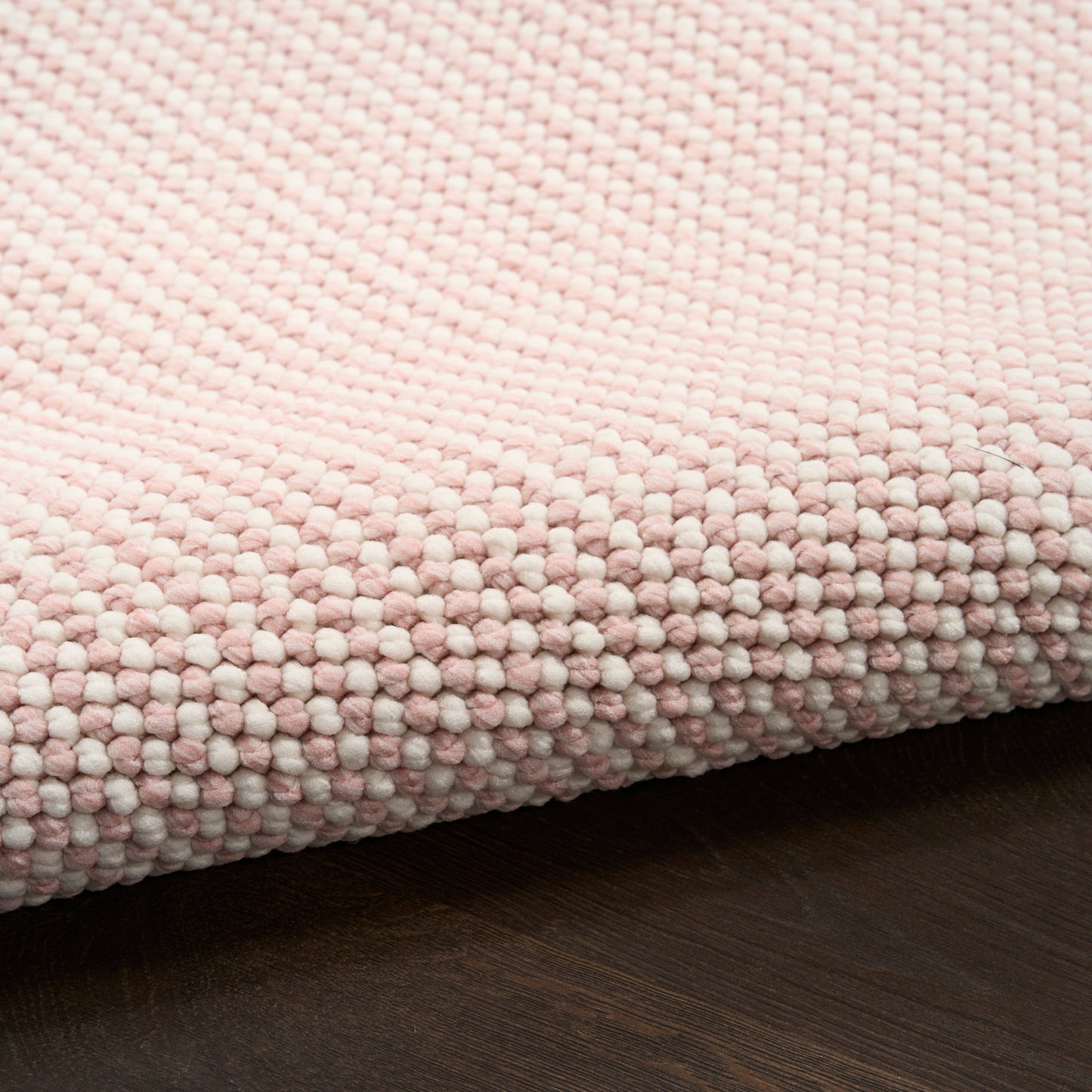 Nourison Home Natural Texture  Ivory Rose  Contemporary