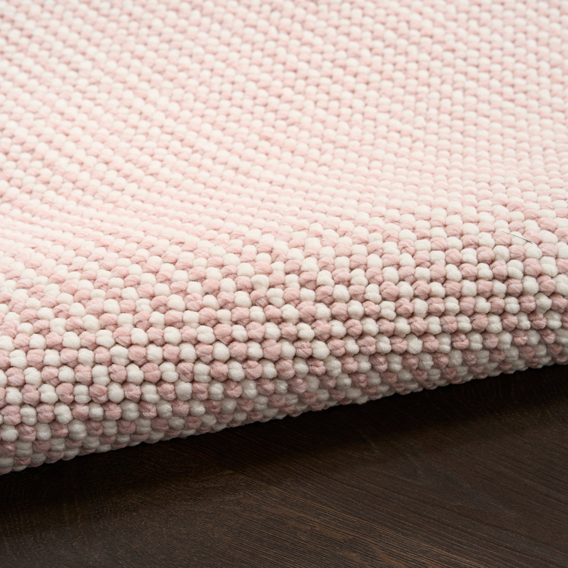 Nourison Home Natural Texture  Ivory Rose  Contemporary