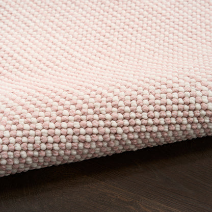 Nourison Home Natural Texture  Ivory Rose  Contemporary
