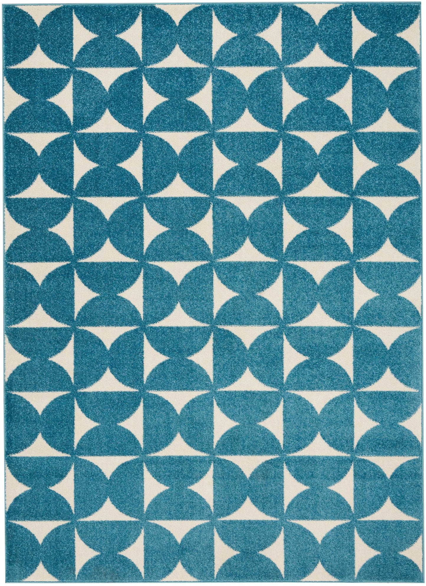 Nourison Home Harper DS301 Blue Contemporary Power-loomed Rug